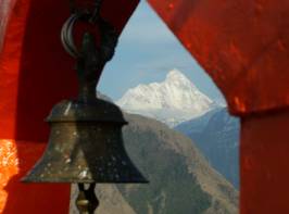 Photo by Frank & Klaus Germany,nandadei peak from auli,Mt.Nandadevi, nandadevi peak india himalayas, nandadevi india himalaya trek